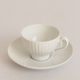 Set of six coffee cups and saucers, Karlskrona, Sweden, 1950s