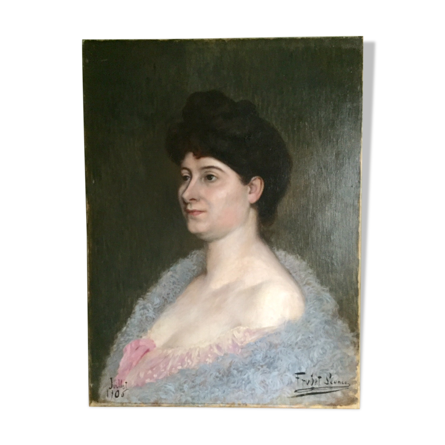 Portrait oil on canvas