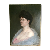 Portrait oil on canvas