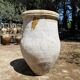 Ancient terracotta pottery jar