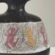 Rare stoneware vase by the potters of Accolay