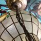 Mother-of-pearl hanging lamp