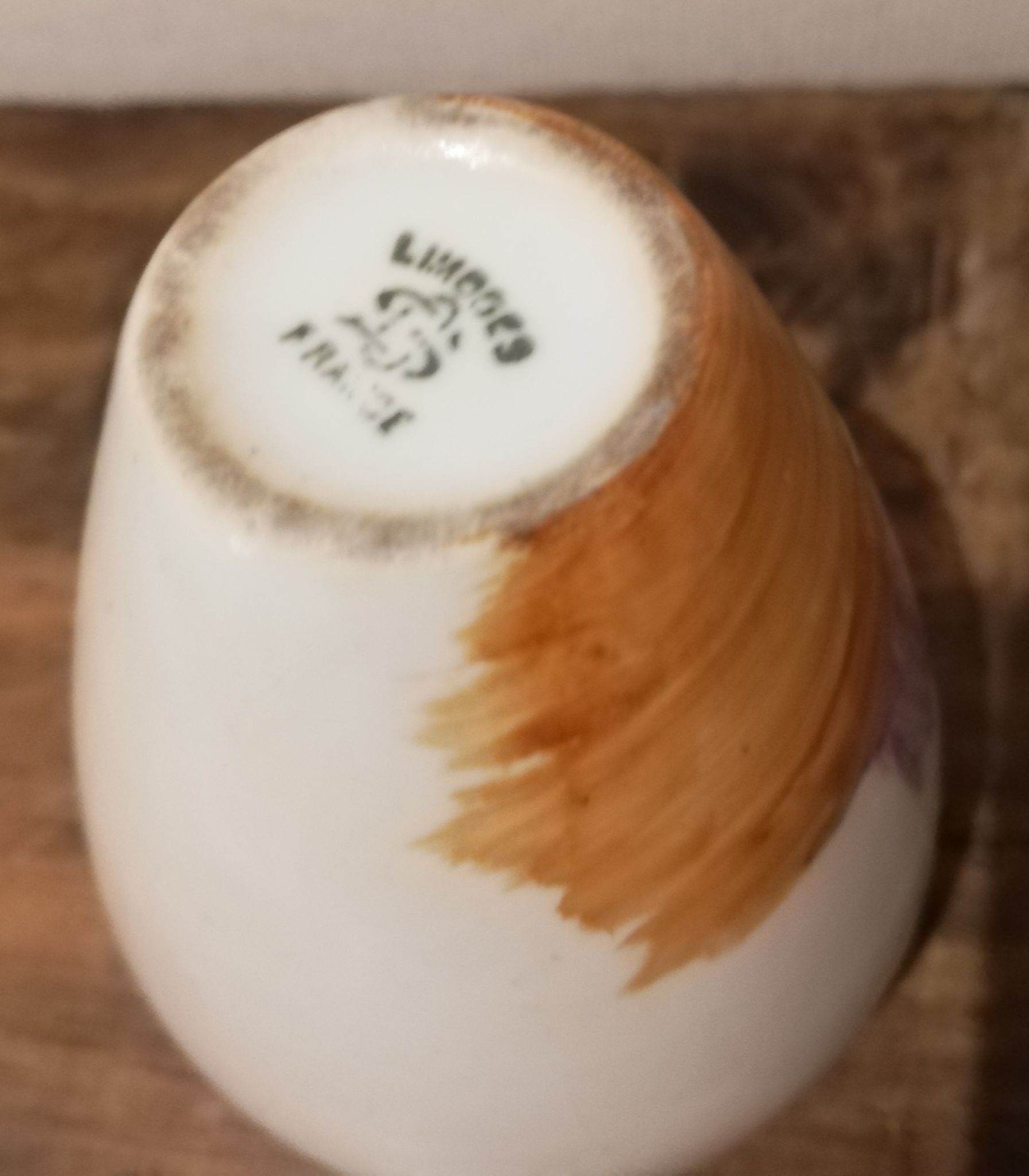 Pair of Limoges porcelain vases