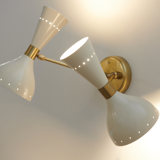 Double wall lamp