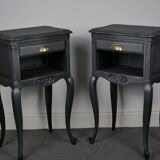 Vintage bedside tables – Louis XV style