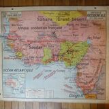 Old Madagascar / Indochina school map, ed. Vidal-Lablache 1930