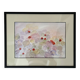 Tableau, aquarelle "Nymphéas" de JJ Leproust