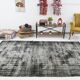 Black & gray turkish rug 302x178cm