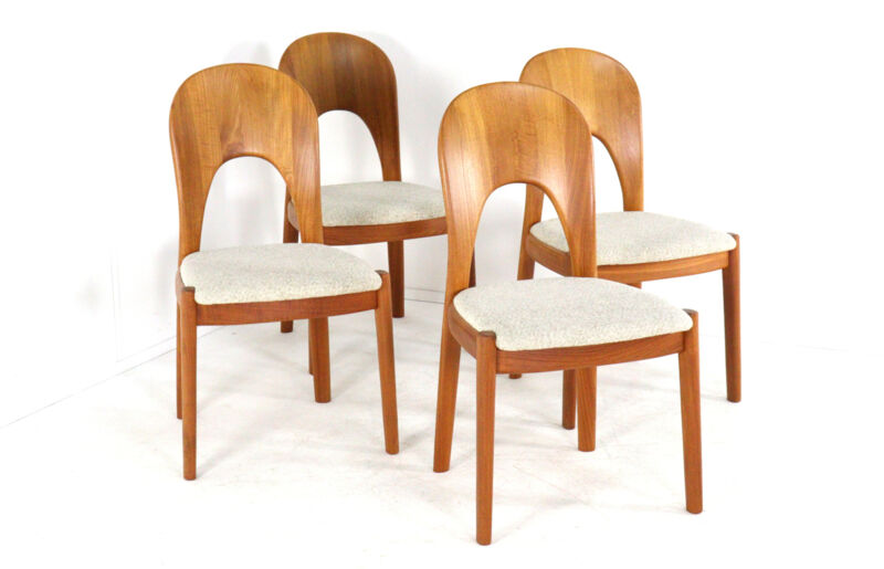 Set of 4 Koefoed Morten chairs 'Horve'