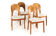 Set of 4 Koefoed Morten chairs 'Horve'