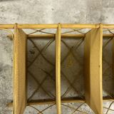 Rattan bookcase shelf