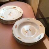 Lot of old plates signed