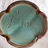 Set vase and planter longchamp iron earth