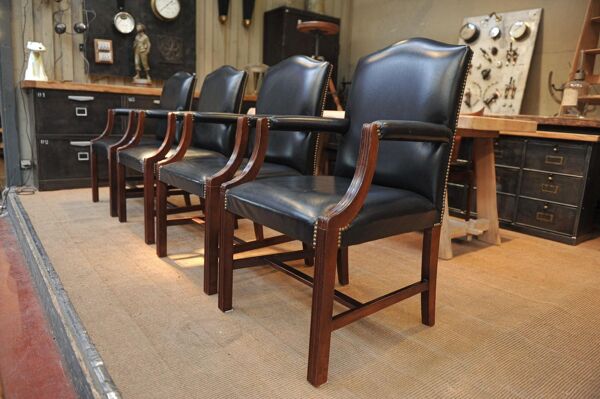 fauteuils cuir Et Hêtre Atelier De Coene Fre?res