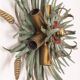 Plafond ou applique vintage années 60 design floral italien