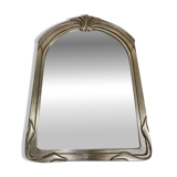 Vintage mirror by Deknudt in Art Nouveau style, 1970s.