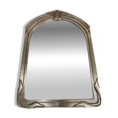Vintage mirror by Deknudt in Art Nouveau style, 1970s.
