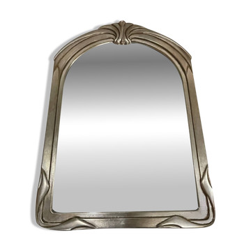 Vintage mirror by Deknudt in Art Nouveau style, 1970s.