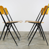 Chaises Pyramid vintage par Wim Rietveld pour Ahrend de Cirkel