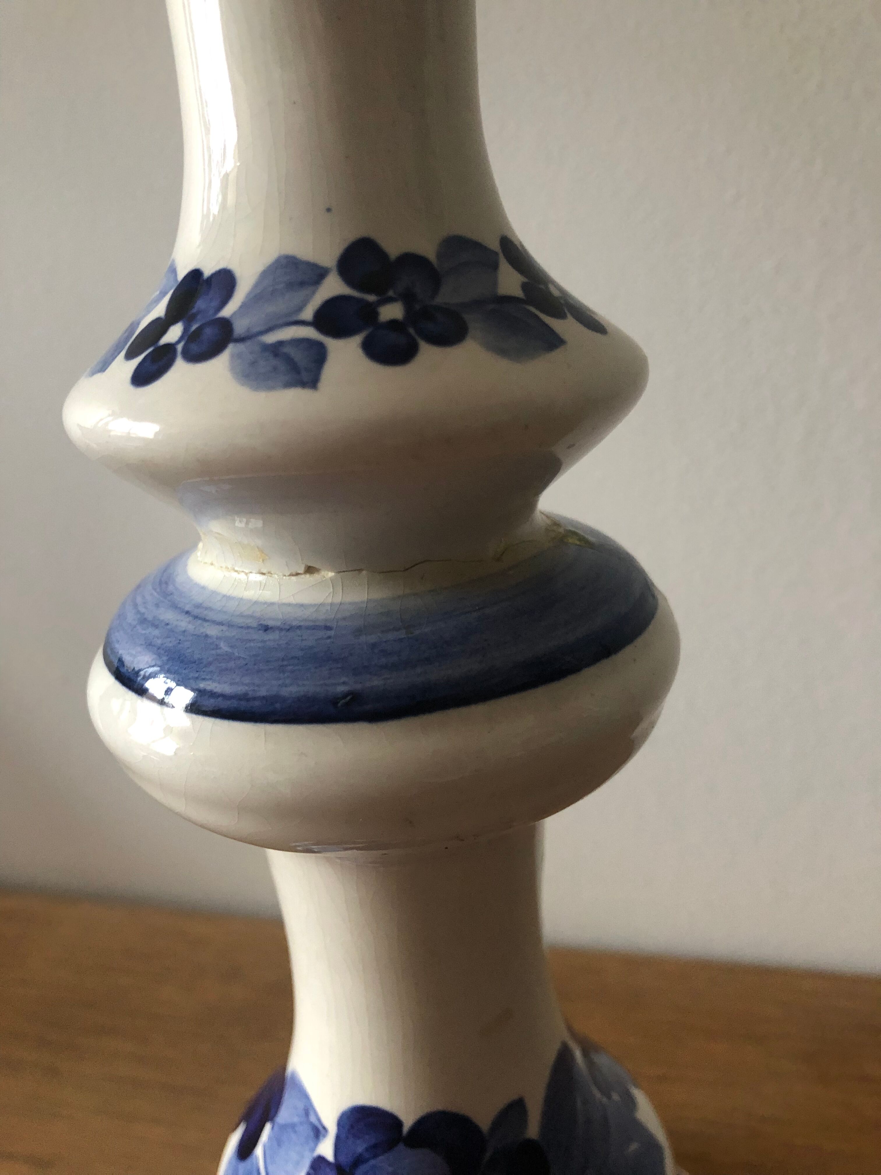Wloclawek ceramic candle holder
