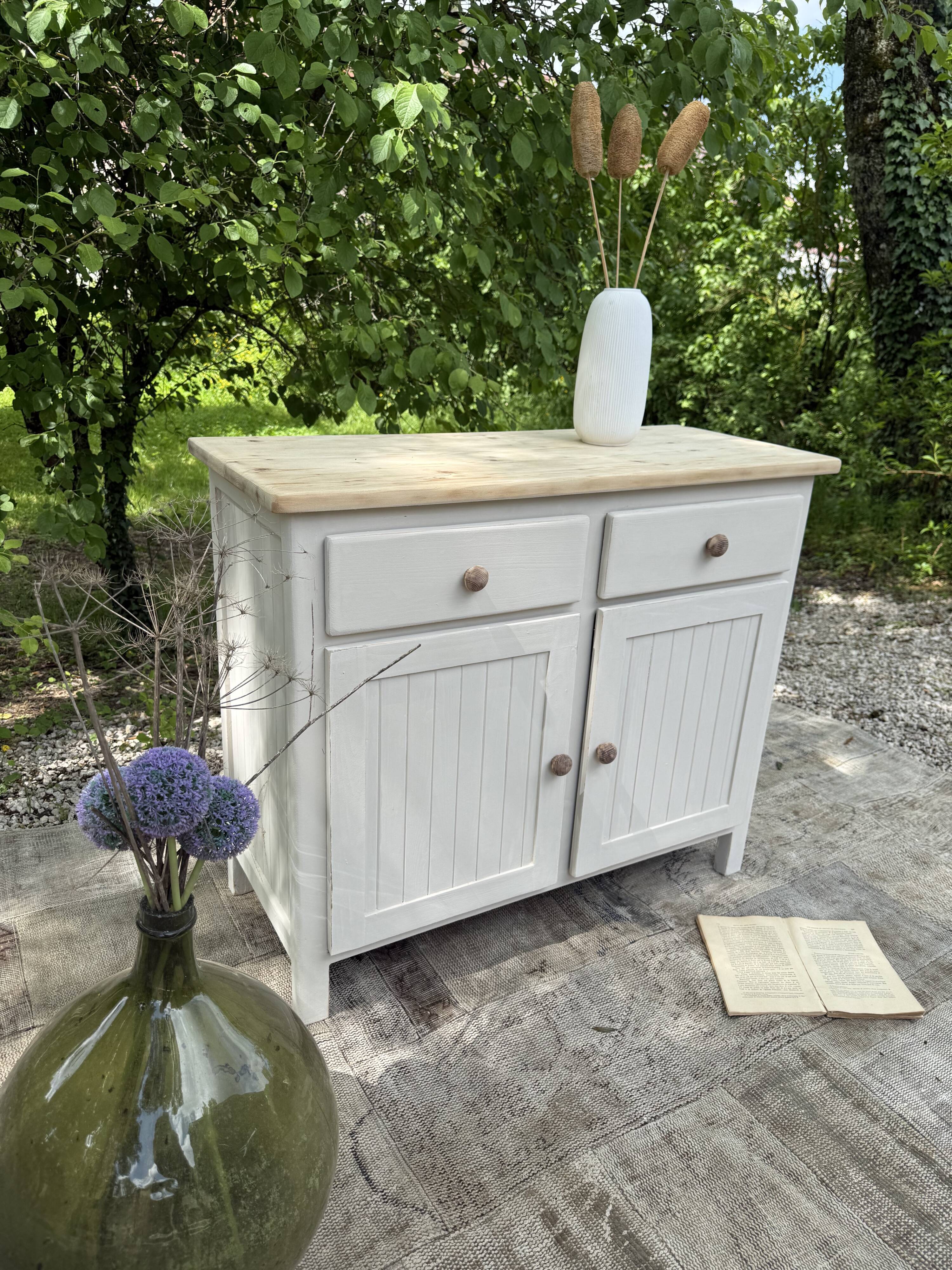 Renovated wooden buffet
