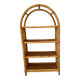 Large rattan shelf