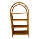 Large rattan shelf