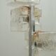 Murano cubic glass floor lamp by Toni Zuccheri for VeArt 1970s