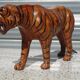 Genuine leather animal, tiger measuring 58 cm.