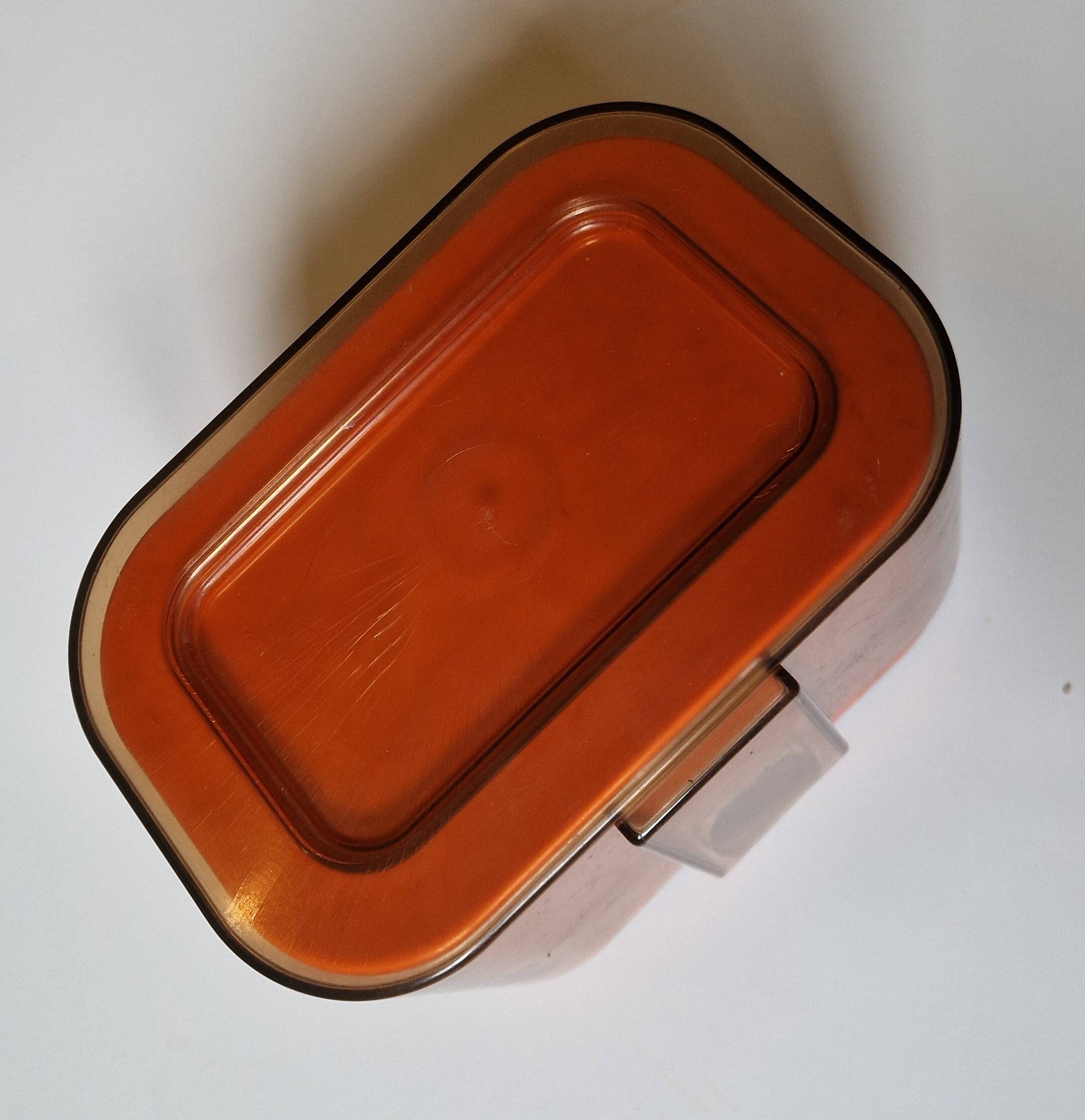 Terraillon 4000 orange kitchen scale vintage 1970
