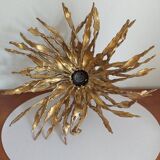 Pair of wall lamps signed moerenhout, belgium 1970s