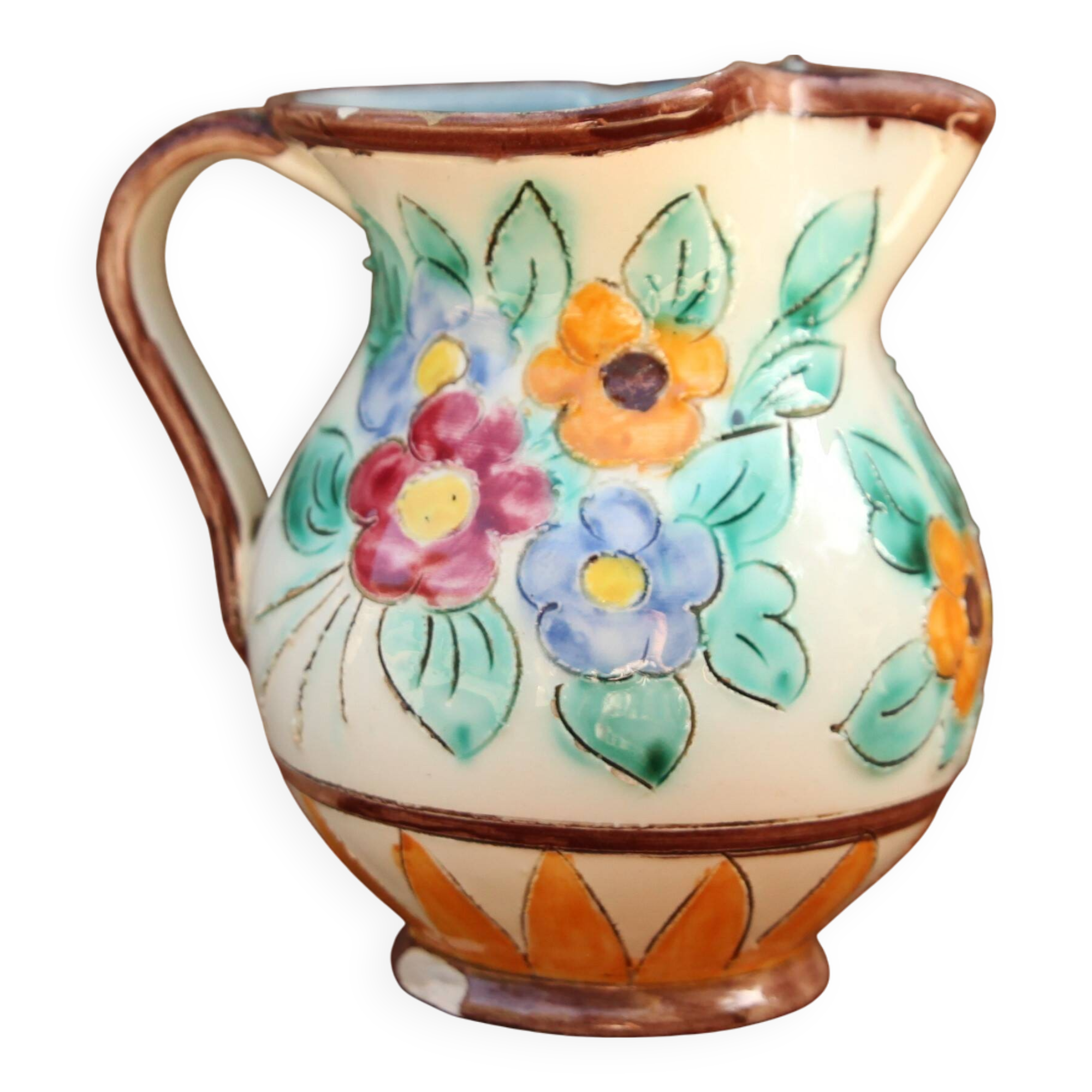 Monaco ceramic pitcher