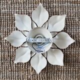Flower wall sconce of the 70s