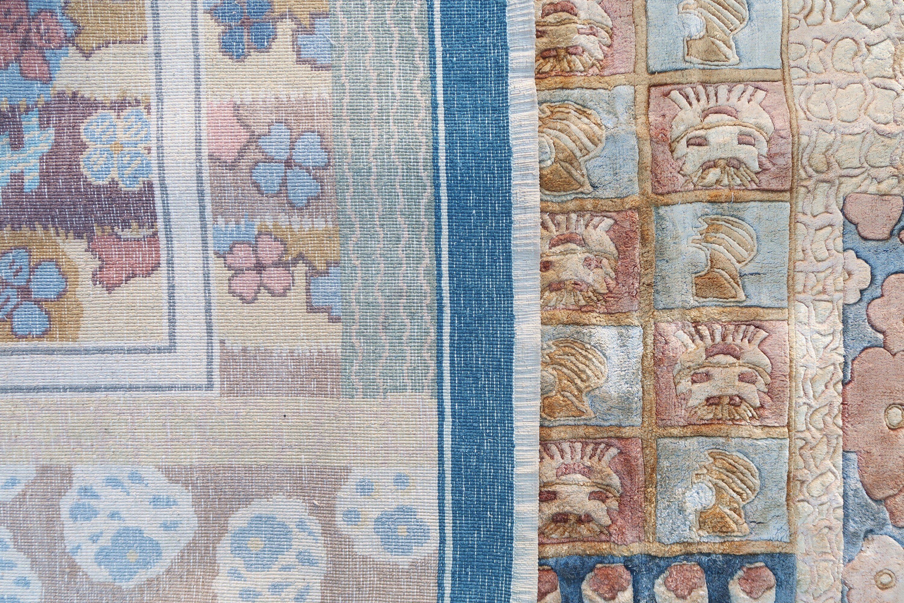 Chinese silk rug 1980