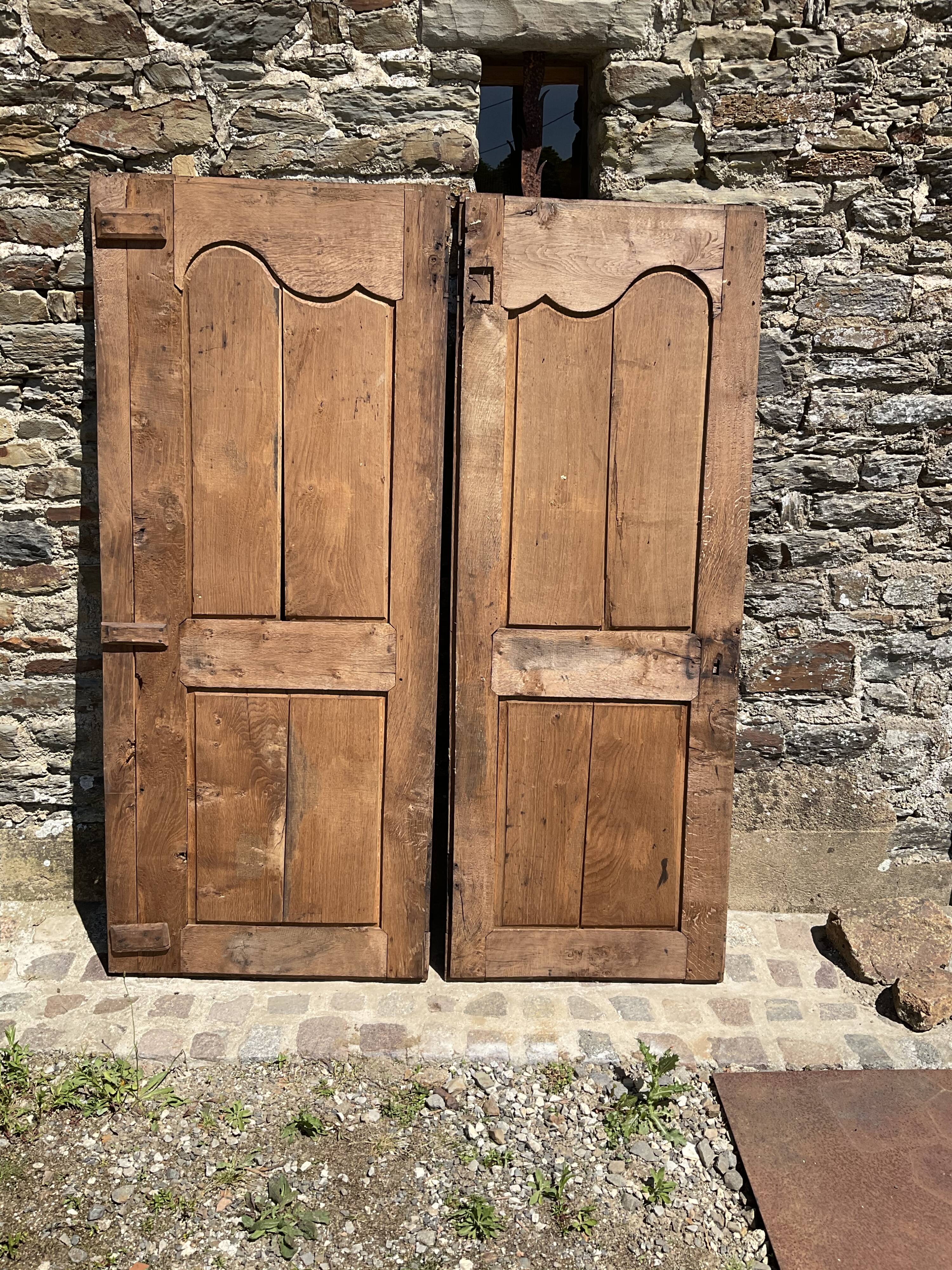 Pair of old doors