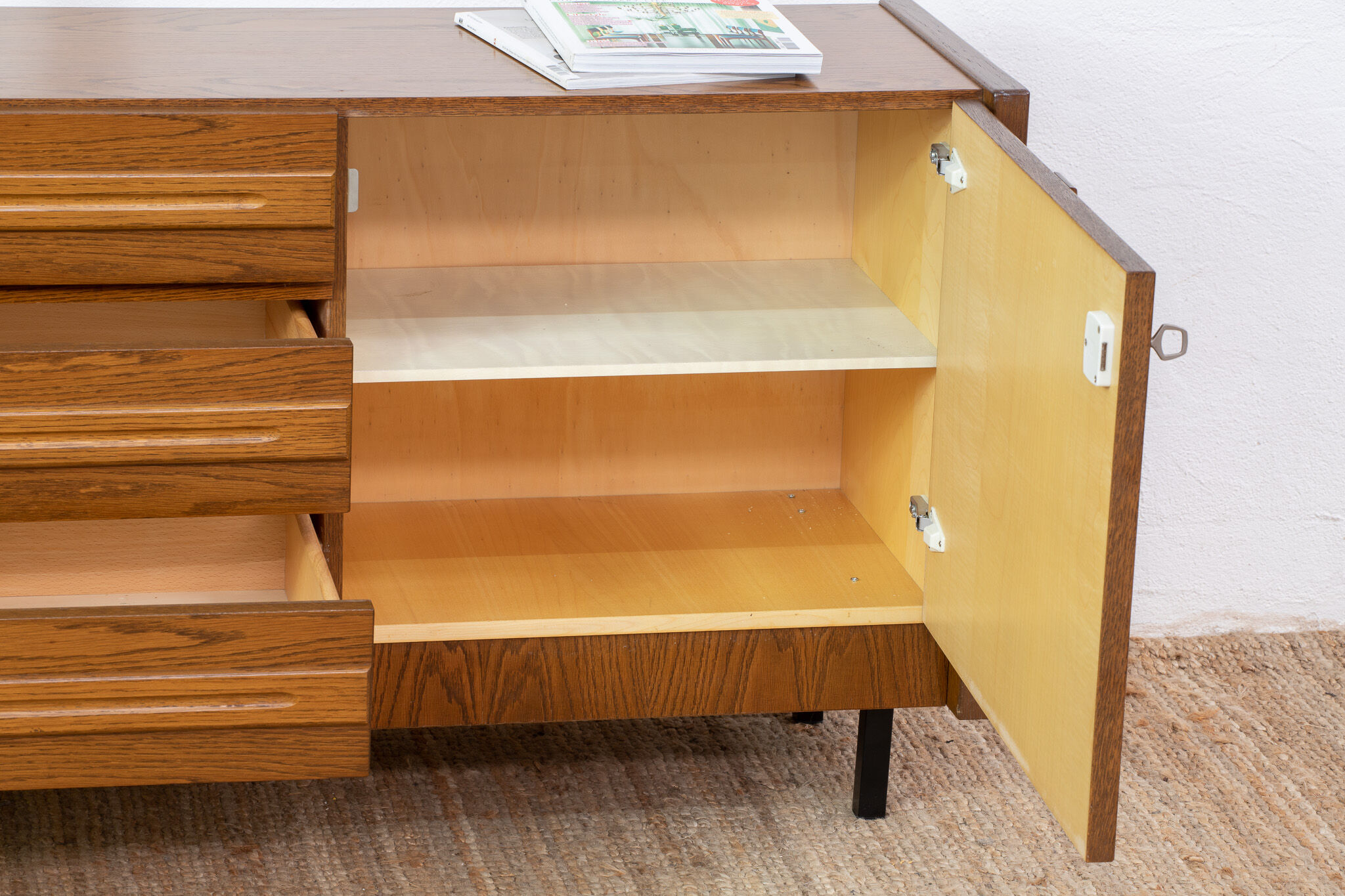 Vintage Scandinavian Enfilade – 116 cm