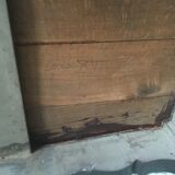 Louis XVI style solid wood side table