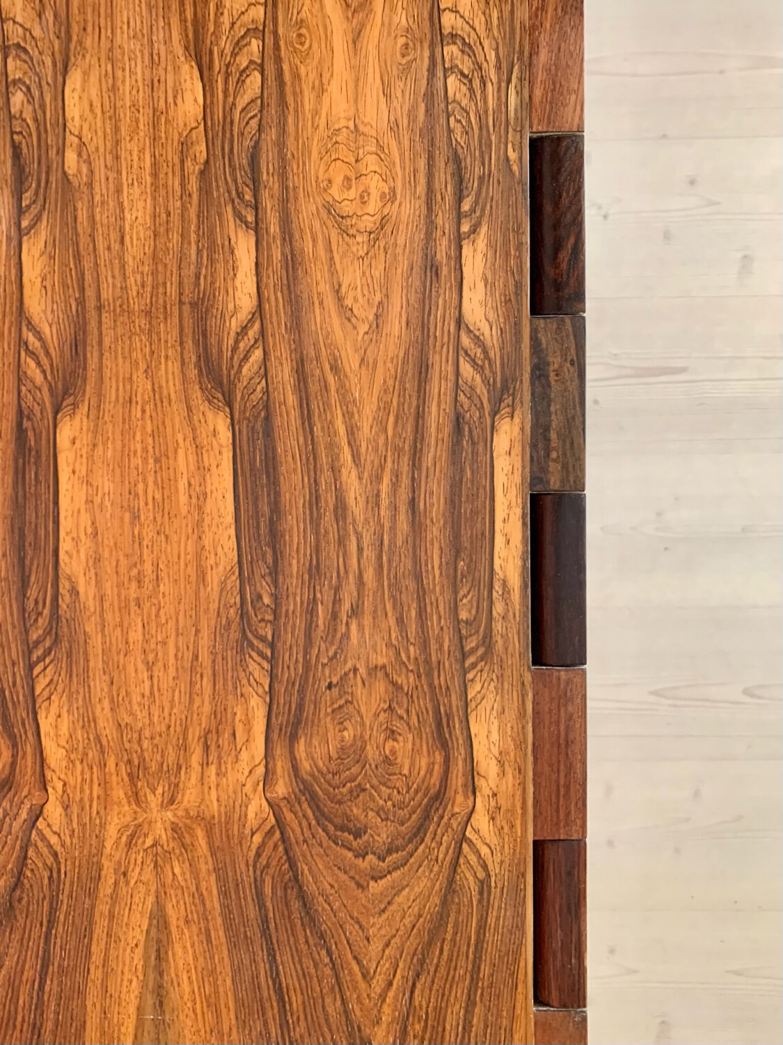 Danish rosewood dining table by Kurt Østervig 1960s