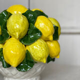 Slip trompe-l'oeil basket of lemons