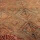 Peach Vintage Moroccan Rug 186 x 329 cm, Berber Wool Rug, Handmade Boho Rug