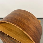 Oval wooden commode by Kreatippcci Studio