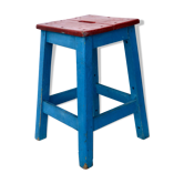 Wooden workshop stool