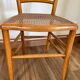 Pair of cane chairs