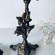 Paire de bougeoirs en bronze XIXe