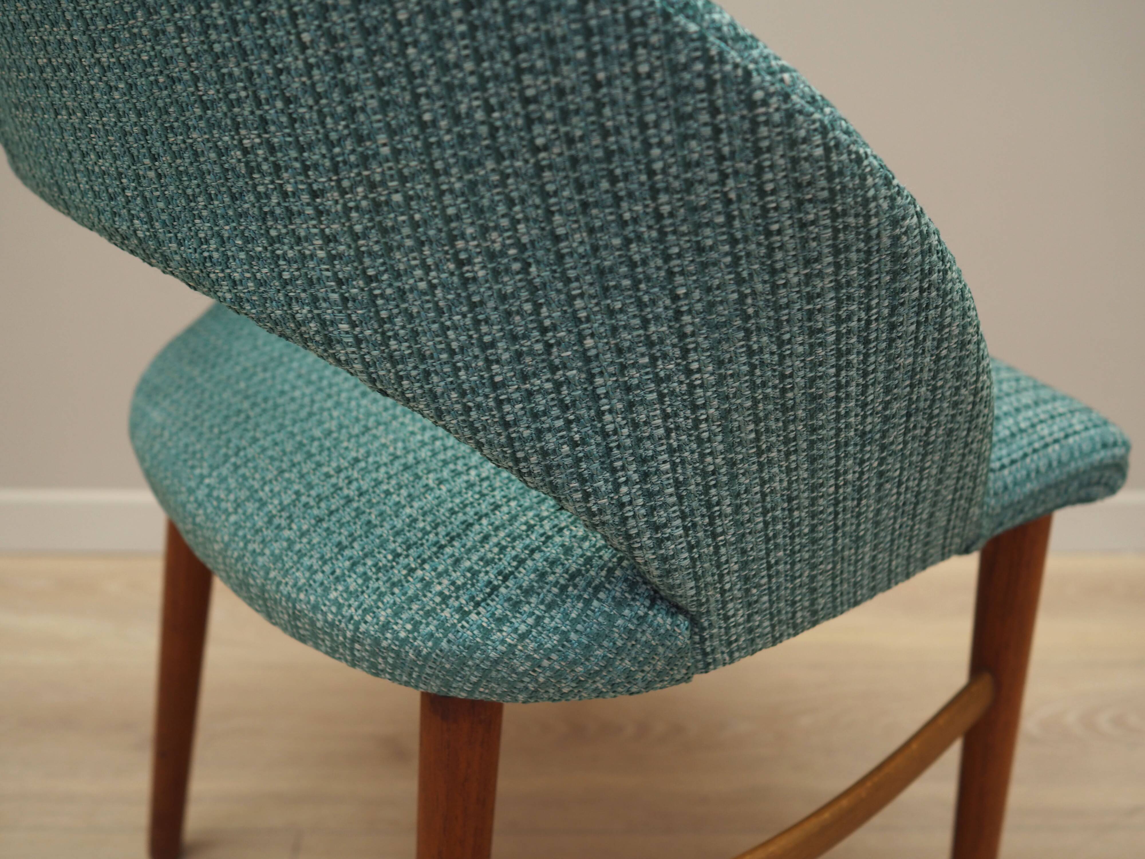 Chaise en teck, design danois, années 1970, production : Danemark
