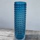 Vase en verre bleu Gral 1960