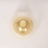 glass Space Age ceiling lights by Hoffmeister, Germany, 1960s