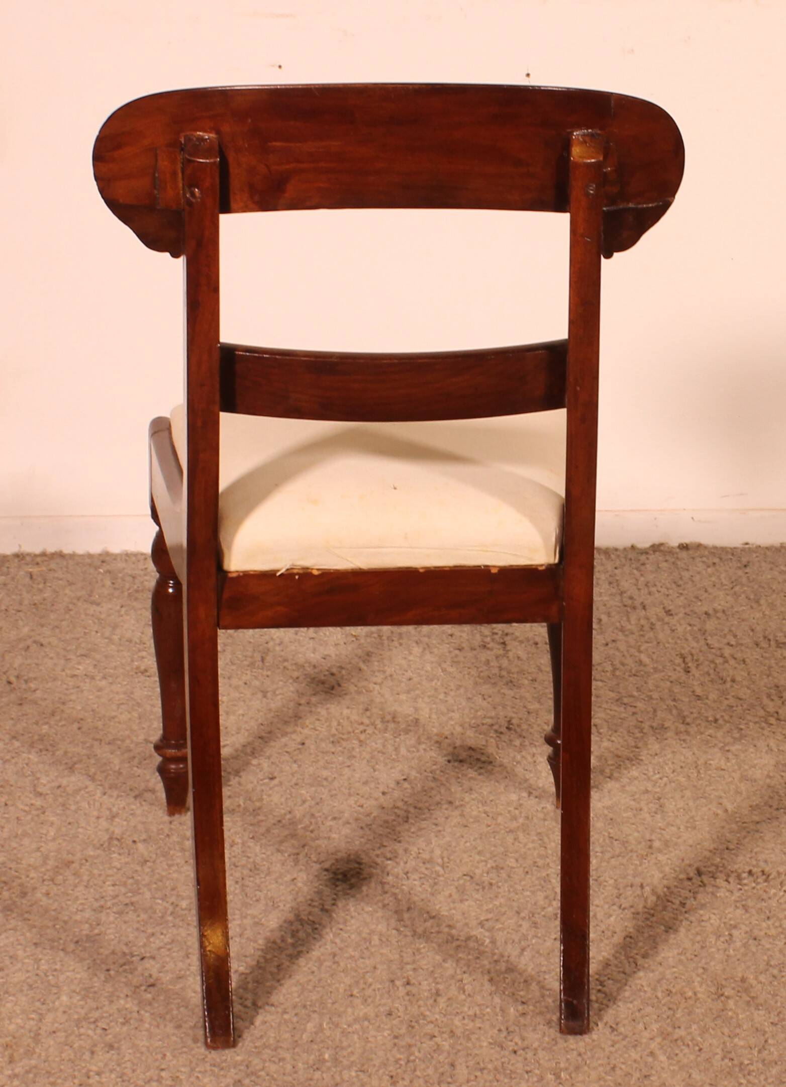 Set of 10 Restoration Period Mahogany Chairs