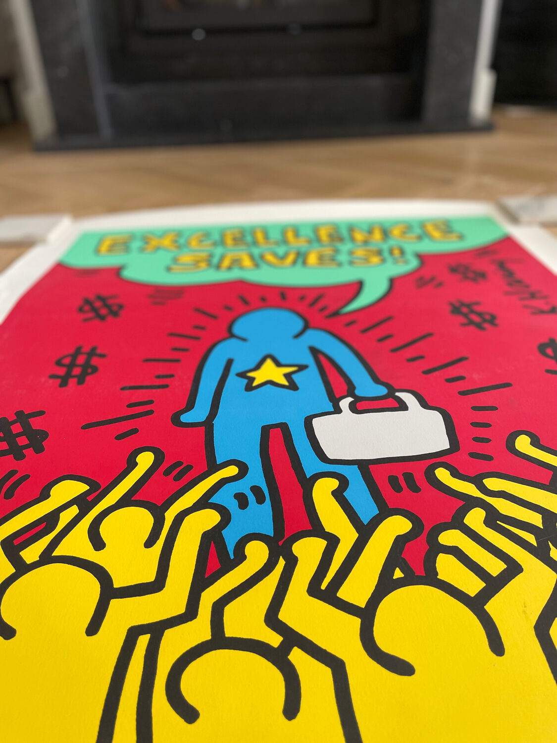 Keith Haring, Playboy 3 ( Excellence Saves!)1994, Published by Special Edition Ltd for Playboy Year