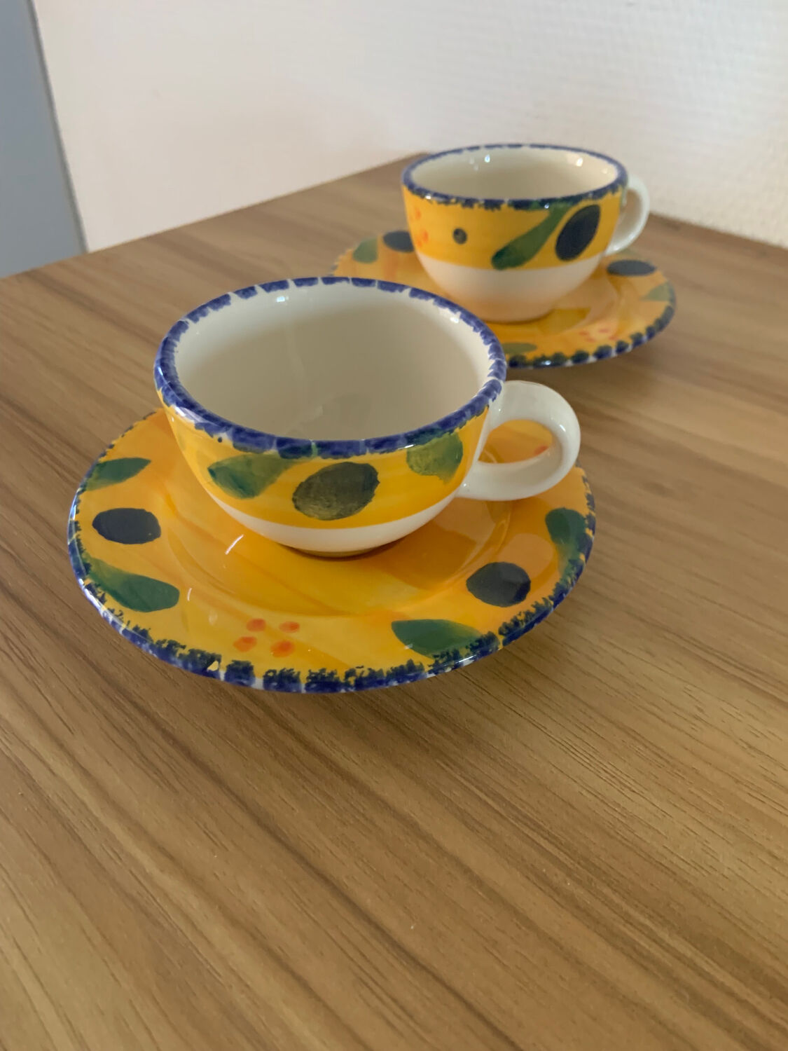 Kontiki- Tasse Expresso Et Sa Sous-tasse En Faïence | FindTheDeal